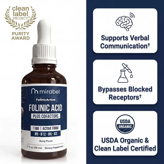 Mirabel Kids™ Folinic Acid + Vitamin B Complex Drops